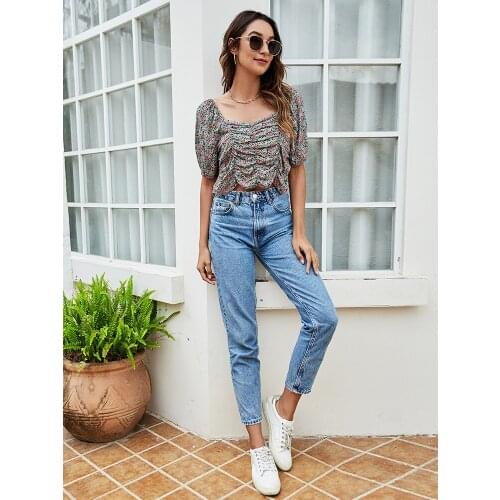 Женские укороченные футболки Anju Modi China At AliExpress