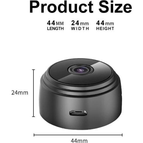 Mini Camera Wireless WiFi IP Network Monitor Security Camera HD 1080P Home Security P2P Camera WiFi Camcorders A9