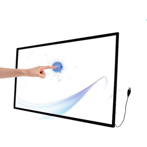 Design Pie IR Multi Touch Screen Panel Frame 32 Inch 10 Touch Points Upgradeable Interactive Infrared Accessoires for LED TV