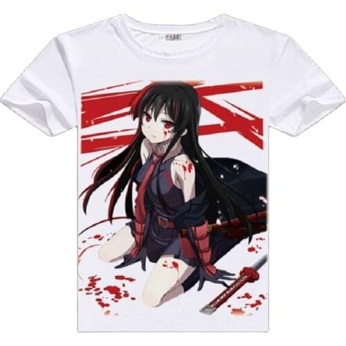 High-Q Unisex Anime Cos Akame ga KILL! Tatsumi Mine Cotton Casual T-Shirt Tee T Shirt Tops