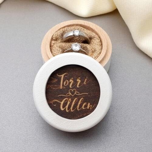 Personalized Wedding Ring Box,Rustic Wooden Ring Box,Custom Ring Bearer Box,Wedding Ring Holder,Wedding Decor