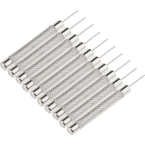 10pcs Watch Repair Tool for Band Bracelet Stainless Steel Punch Pin Remover Repair Tool
