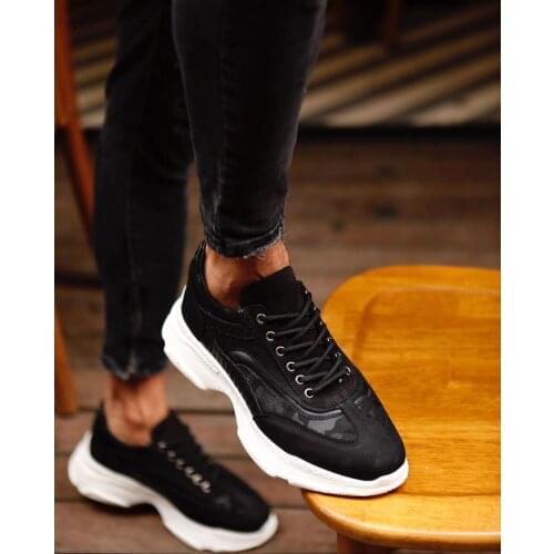 Men Casual Shoes Black Men Shoes Lightweight Comfortable Breathable Walking Sneakers Leather Men Shoes Leather Men Black Shoes