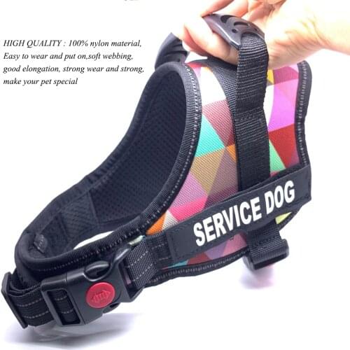Dog Harness Adjustable Outdoor Explosion-proof Chest Strap Easy Control for Small Medium Large Dogs Pet Harness