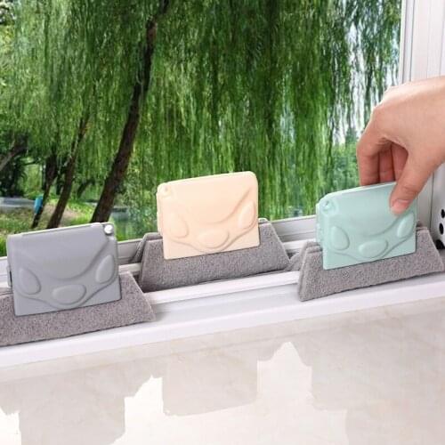 2021 New Hot Window Groove Cleaning Cloth Window Cleaning Brush Windows Slot Cleaner Brush Clean Window Slot Clean Tool Dropship