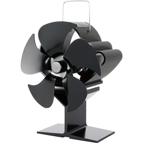 SF103S 5 Blades Heat Powered Stove Fan for Wood Log Burner Heater Fireplace Fuel Saving Quiet Ecofan Efficient
