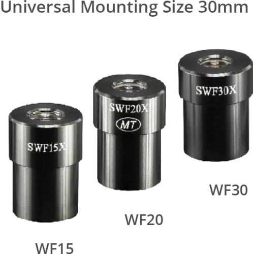 HIgh Grade WFH10X Eyepiece 22mm Large FOV Ultra Wide Angle High Eye Point Plan Stereo Microscope Eyepiece Mount 30mm Scale Cross