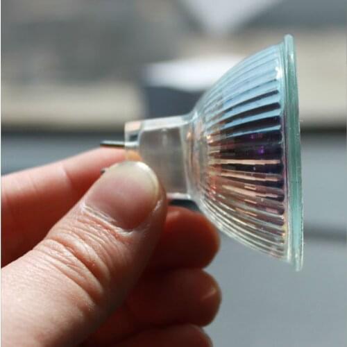 10pcs/lot MR16 Halogen Bulb 12V 20W Lamp Bulbs Warm White Light 2700K Lamp Replacement Spotlight Diameter 50mm Dropshipping