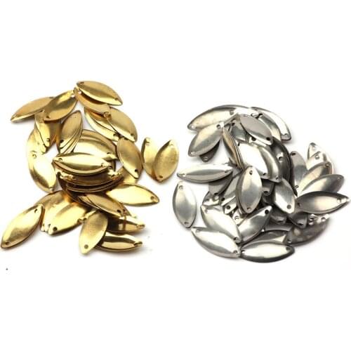 100pcs Trout Spoon Baits Fishing Lures Wobblers Sequins Metal jig Mini lure without Hook For Carp Fishing Topwater Pesca Isca