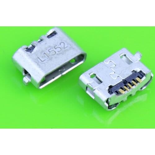 25PCS Micro USB Charging Port Dock Connector Socket For Huawei Ascend 4X 4X Y6 4A P8 C8817 P8 max P8 Lite 4C 3X Pro G750-T20