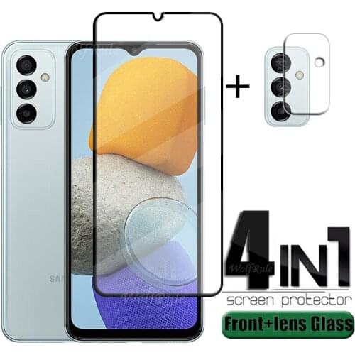 4-in-1 For Samsung Galaxy M31S Glass For Samsung M31S Tempered Glass Screen Protector For Samsung A51 A71 M01S M31S Lens Glass