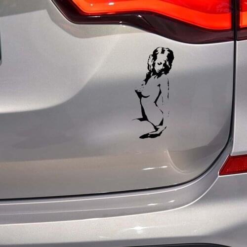 5.4*13.2CM Naked Enchanting Girl Sexy Tempting Car Sticker Vinyl Decal Excellent Design Zero Defect C20-0601