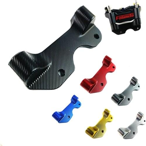 Motorcycle CNC 3D 71/100mm Brake Caliper Bracket Adapter For 220 /260mm Brake Disc For Honda Yamaha Motorbike Scooter Modify
