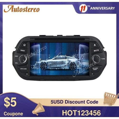 DSP Android 10 8 Core Car DVD Player GPS Navigation For FIAT TIPO EGEA 2016+ GPS Multimedia Player Stereo Head Unit Auto Stereo