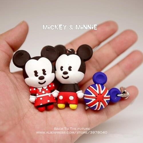 Disney Mickey Mouse Minnie pvc 6cm Action Figure Posture Anime Decoration Collection Figurine Toy model for children gift