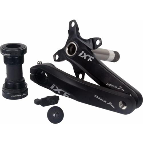 IXF MTB Mountain Bike Bicycle Crank sprocket BB Bottom Bracket Set External Crankset Bearing System Compatible BCD104mm Crank