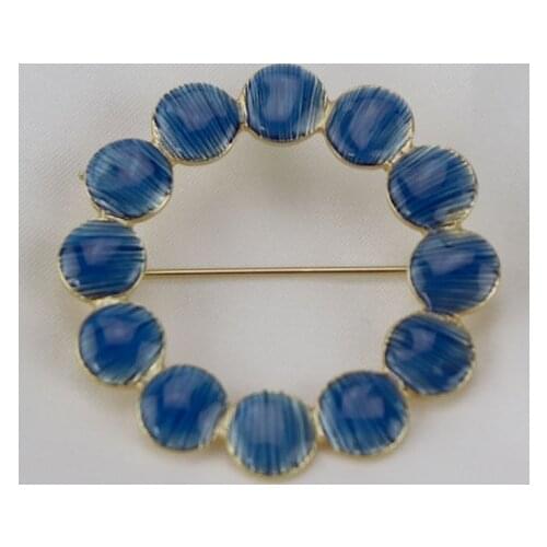 Simple Floral Enamel Pins Glazed Brooch Scarf Buckle Cardigan Clip Corsage Female Metal Suit Lapel Pin Hat Bag Dress Accessories