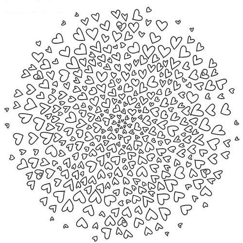 Love background Transparent Clear Stamp for DIY scrapbooking/Card Making C603