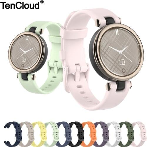 Watch Band For Garmin Lily Wrist Strap For Garmin Lily Charger Cable Bracelet Silicone Replacement Belt Smart Watch Accessories