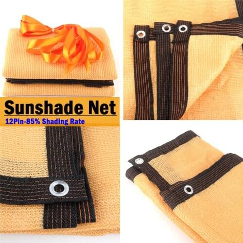 Anti-UV HDPE Sun Shade Net Garden Succulent Plant Sun Shelter Greenhouse UV Protection Netting Outdoor Swimming Pool Awning