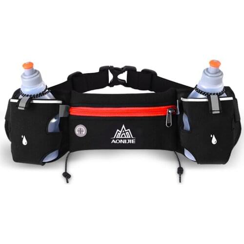 AONIJIE Women Men Running Bag Outdoor Sport Racing Hiking Camping Waist Pack Gym Fitness Hydration Hip Belt Water Bottle Bag