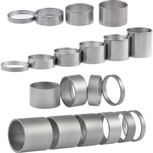 Xingxi Titanium Bicycle Headset Stem Spacers 5/10/15/20/25/30 mm Bike Stem Spacer Washers Headset 1-1/8" Free shipping