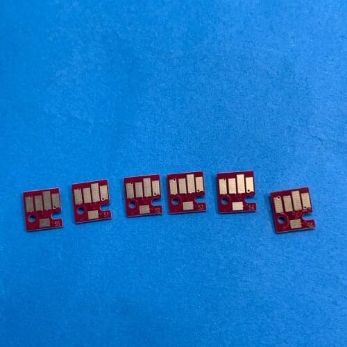 YOTAT 6pcs Permanent chip PGI-520 CLI-521 for Canon PIXMA MP980 MP990 printer (Europe)