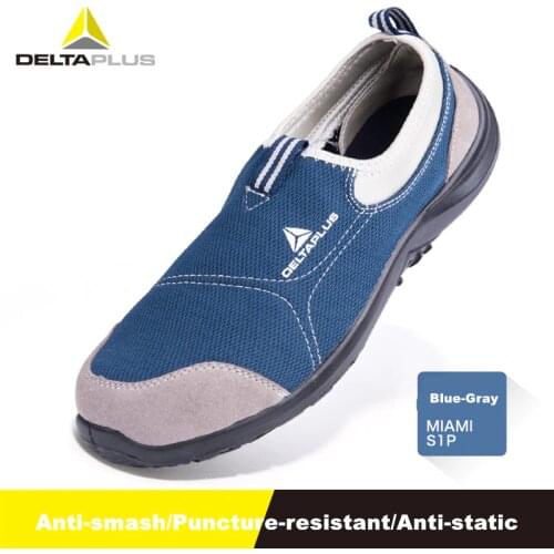 Deltaplus Safety Shoes Shielding shoe Summer Breathable Steel Toe Labor Shoes Work Anti-smash Puncture-proof Protective Footwear