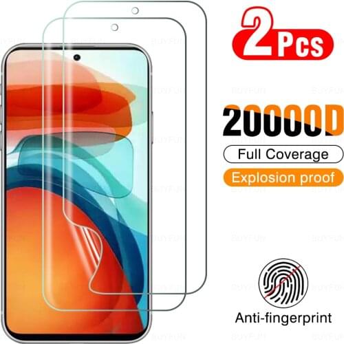 2Pcs Full Cover Hydrogel Film For Xiaomi Poco X3 GT Screen Protection For Xiami Poko Poxo X 3 X3GT 6.6" Protector Film Not Glass