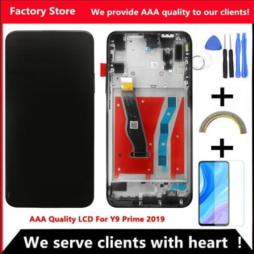 6.59" AAA Quality LCD For Huawei Y9 Prime 2019 LCD Display Screen For Huawei Y9 Prime 2019 Screen LCD