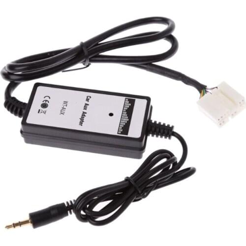 Car Auto Aux-in Adapter MP3 Player Radio Interface For Honda Accord Civic Odyssey