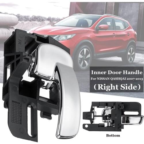 Car Right Inner Door Handle 80670-JD00E For NISSAN QASHQAI 2007 2008 2009 2010 2011 2012 2013 Black Car Automobile Accessories