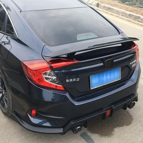 FOR Car Trunk Universal Spoiler Accessories ABS Material Plastic Sedan Rear Lip Tail WING Paint Color Body Kit Refit 133CM Long
