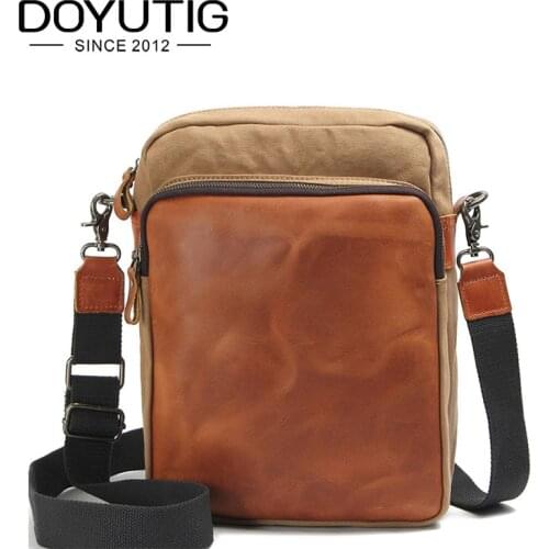Мужские коричневые сумки DOYUTIG China At AliExpress