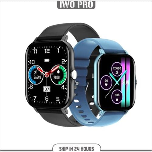 IWO PRO KT48 Smart Watch IP68 Waterproof Heart Rate Mens Watch Music Camera Control Smartwatch Womens Watches For Android IOS