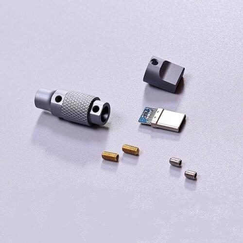 Kelowna type-C metal connector type C shell customized data cable USB data cable plug