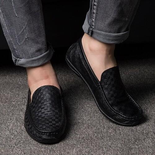 Shoes For Men Casual Leather Man Shoes Mens Spring Mens Casual Summer Moccasins For Men Autumn Classic Genuine Sport