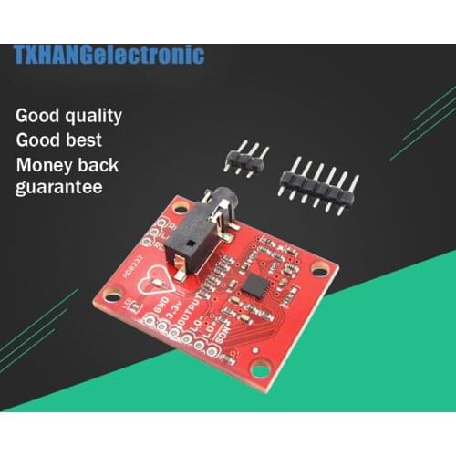 Single Lead AD8232 Heart Rate Monitor ECG Developemt Kit Compatible diy electronics