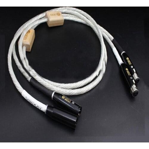 One Pair XLR Interconnect Cable Hifi Audio Balance Cable XLR Banlance interconnect cable XLR Cable