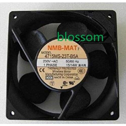 Original 4715ms-23t-b5a AC230V12038 axial Fan Fan 6months Warranty
