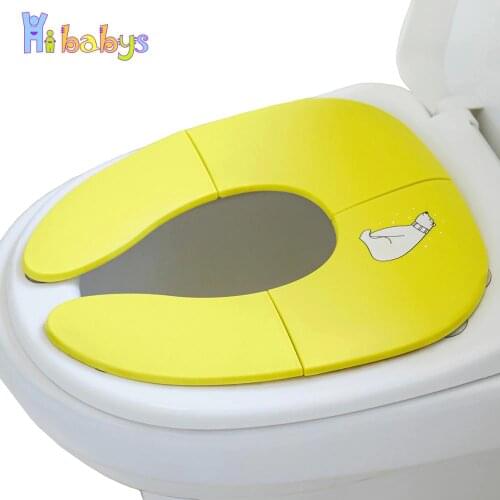 Portable Childrens Pot Baby Potty Training Seat Folding Baby Toilet Seat For Kids Multifunction Child Travel Potty For Boy Girl