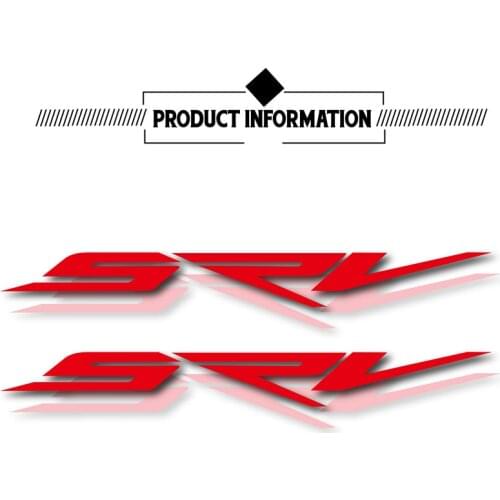 New logo reflective waterproof stickers decorative helmet protection car stickers motorcycle stickers for aprilia SRV srv 850