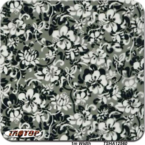 1m 50Sq TSHA12560 Flower Water Tranfer Print Liquid Print Film Water Transfer Printing Film