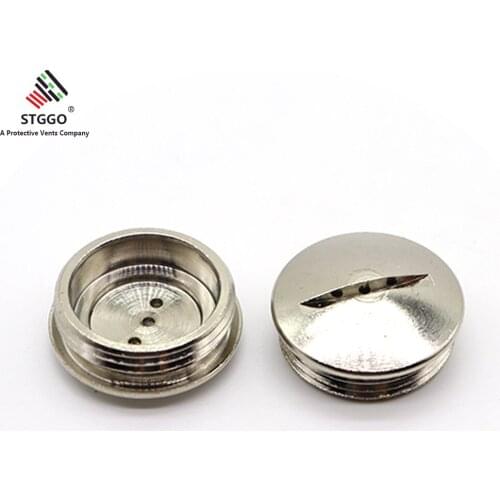 10Pcs/Lot Brass Screw Cap PG21 For Cable Gland Stop Plugs with locknut