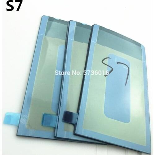 10pcs Lcd Back Sticker Use For Samsung S7 Lcd Replacement Repair