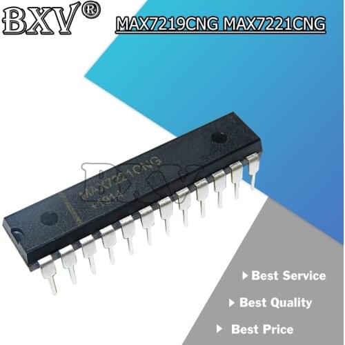 5PCS MAX7219CNG DIP24 MAX7219 DIP-24 DIP 7219CNG DIP-24 In Stock