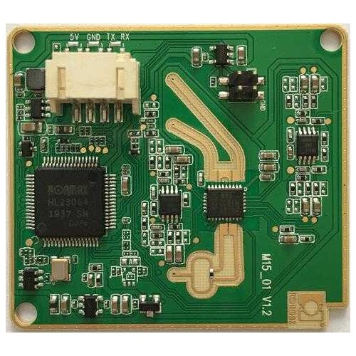 24G Microwave Radar Millimeter Wave Radar Monitor Movement Track Direction Ranging Sensor Speed Sensor 0.1-7m