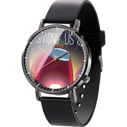 New Among Us Watch Anime Game Figure Trend Fashion Mens Creative Electronic Student Watches Clock Action Model Birthday Gift