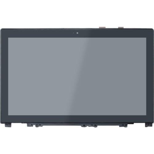 New For Lenovo IdeaPad U530 59402351 15.6" FHD Lcd Touch Screen Glass Digitizer Assembly With Frame