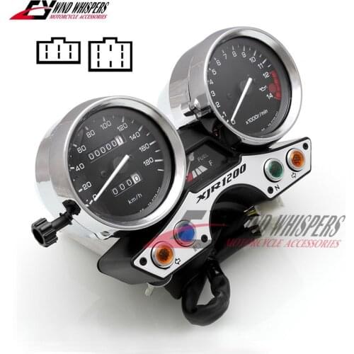 Motorcycle Gauges Cluster Speedometer Tachometer Odometer Instrument Assembly For Yamaha XJR1200 XJR 1200 1992-1997